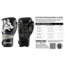 Handcrafted Latex Foam Padding Boxing Gloves